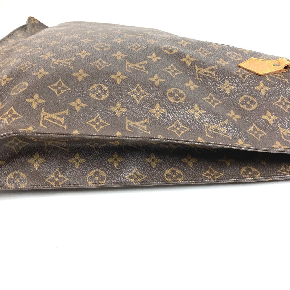 LOUIS VUITTON M51140 Monogram Sac Plat Bag, Vertical Tote Handbag, Canvas, Me... - Picture 7 of 13